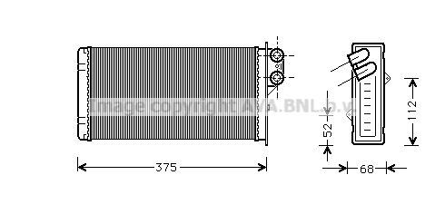 AVA QUALITY COOLING Lämmityslaitteen kenno RE6014